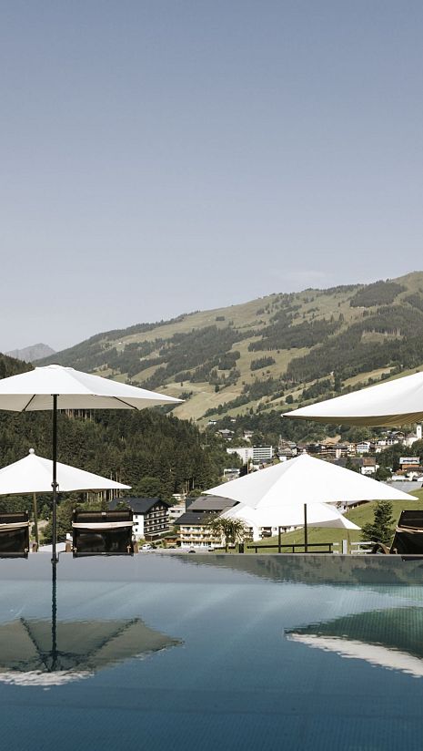 Hotel Thurnerhof Saalbach Hotel Pool Infinity Pool