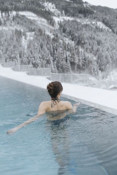 Hotel Thurnerhof Saalbach Hotel Pool Infinity Pool