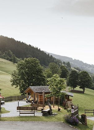Spielspaß für die ganze Familie – Der Spielplatz im Thurnerhof, Saalbach Hinterglemm