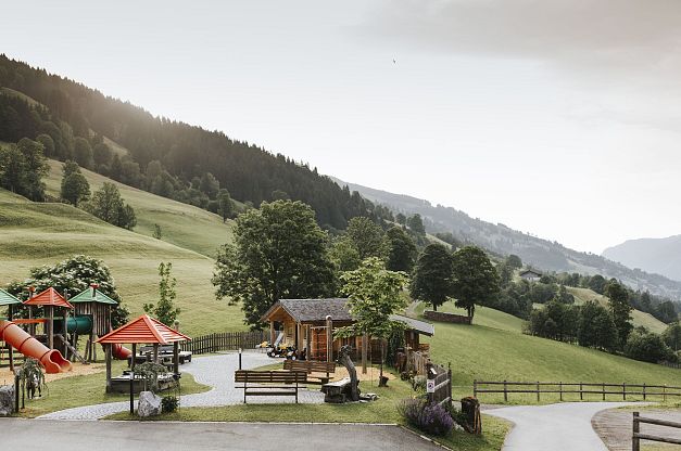 Spielspaß für die ganze Familie – Der Spielplatz im Thurnerhof, Saalbach Hinterglemm
