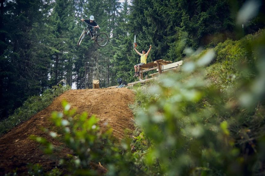 Thurnerhof Saalbach Bikeurlaub Thurner Line