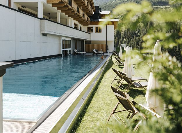 Hotel Thurnerhof Saalbach Hotel Pool Infinity Pool