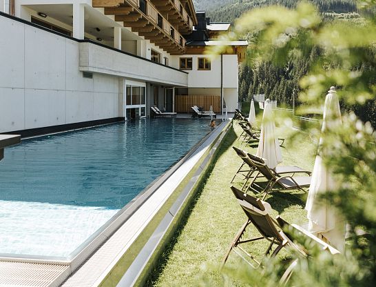 Hotel Thurnerhof Saalbach Hotel Pool Infinity Pool