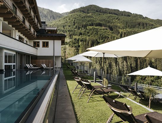 Hotel Thurnerhof Saalbach Hotel Pool Infinity Pool