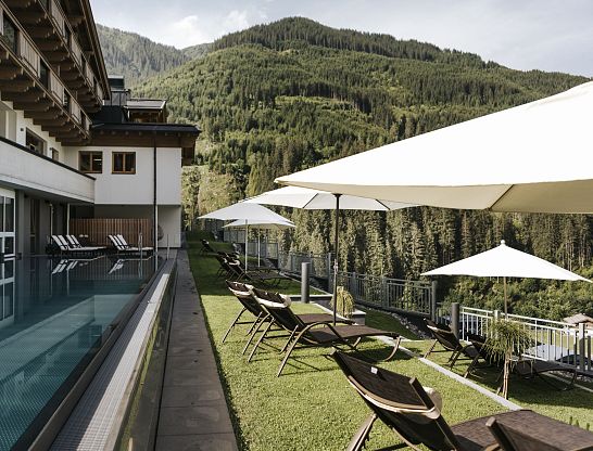 Hotel Thurnerhof Saalbach Hotel Pool Infinity Pool