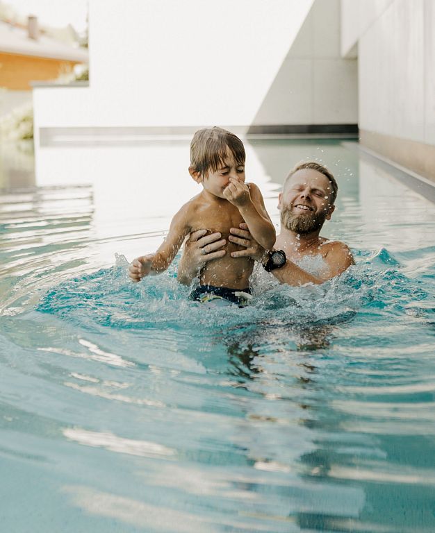 Nach einem aktiven Tag in die wohlige Wärme eintauchen.