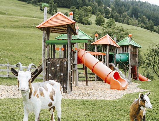 Spielspaß für die ganze Familie – Der Spielplatz im Thurnerhof, Saalbach Hinterglemm