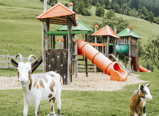 Spielspaß für die ganze Familie – Der Spielplatz im Thurnerhof, Saalbach Hinterglemm